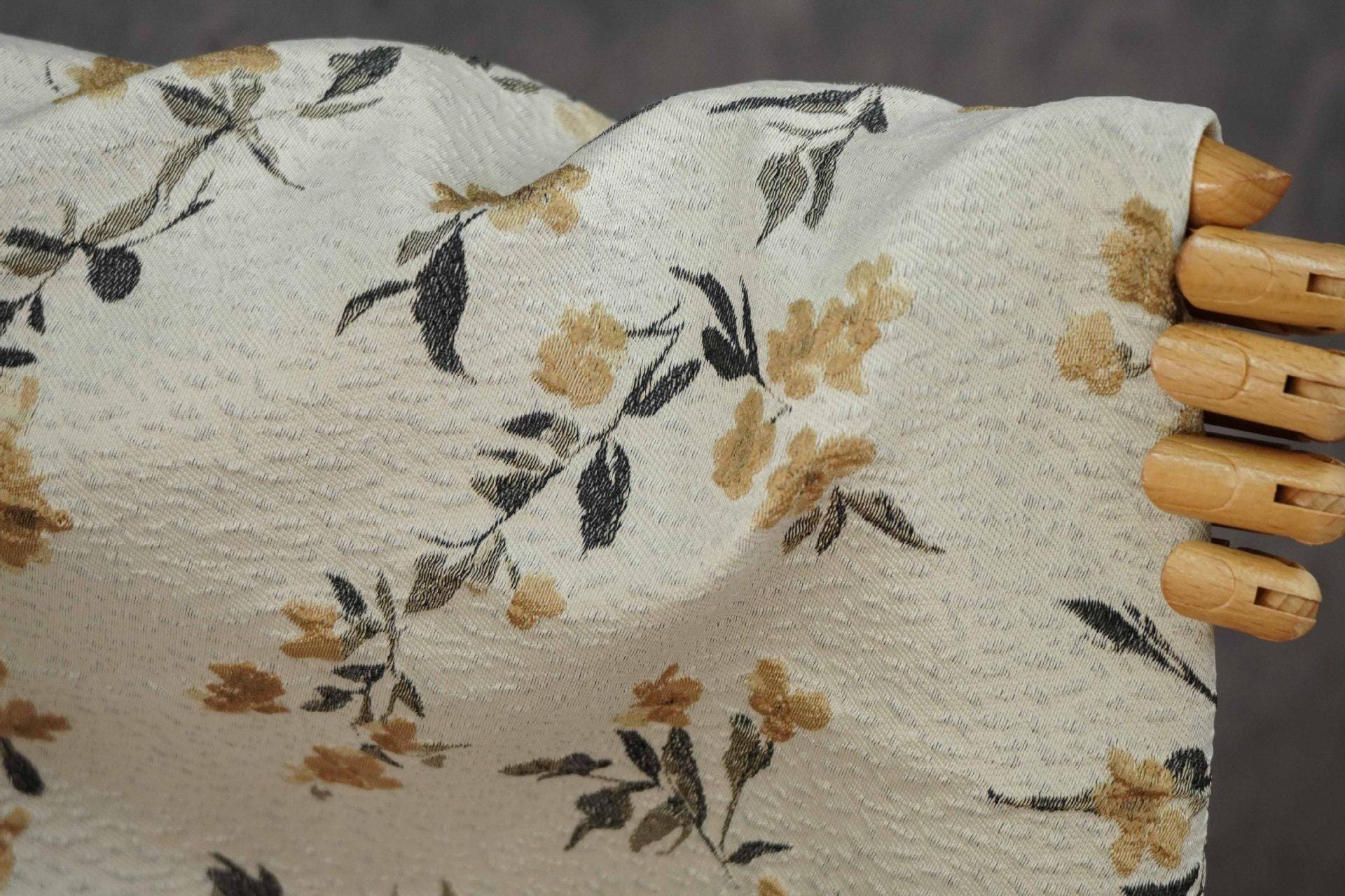 Teal 3D Embossed Small Floral Yarn-Dyed Fabric, Textured Woven Textile for Dresses, Jackets, Skirts, Bags and Sewing, 55" Wide