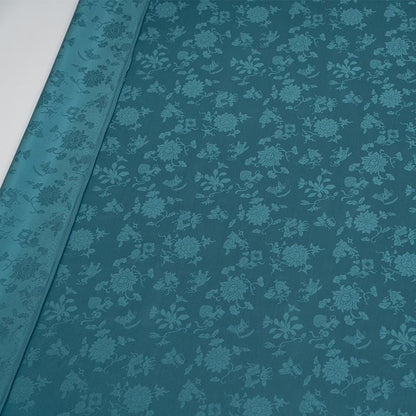 Tone-on-Tone Floral Jacquard Fabric, Traditional-Style Woven Textile, 5 Colors for Framing, Pouches, Crafts, Decor and Sewing, 59"W