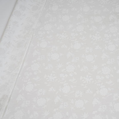Tone-on-Tone Floral Jacquard Fabric, Traditional-Style Woven Textile, 5 Colors for Framing, Pouches, Crafts, Decor and Sewing, 59"W