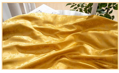 Tone-on-Tone Floral Jacquard Fabric, Traditional-Style Woven Textile, 5 Colors for Framing, Pouches, Crafts, Decor and Sewing, 59"W