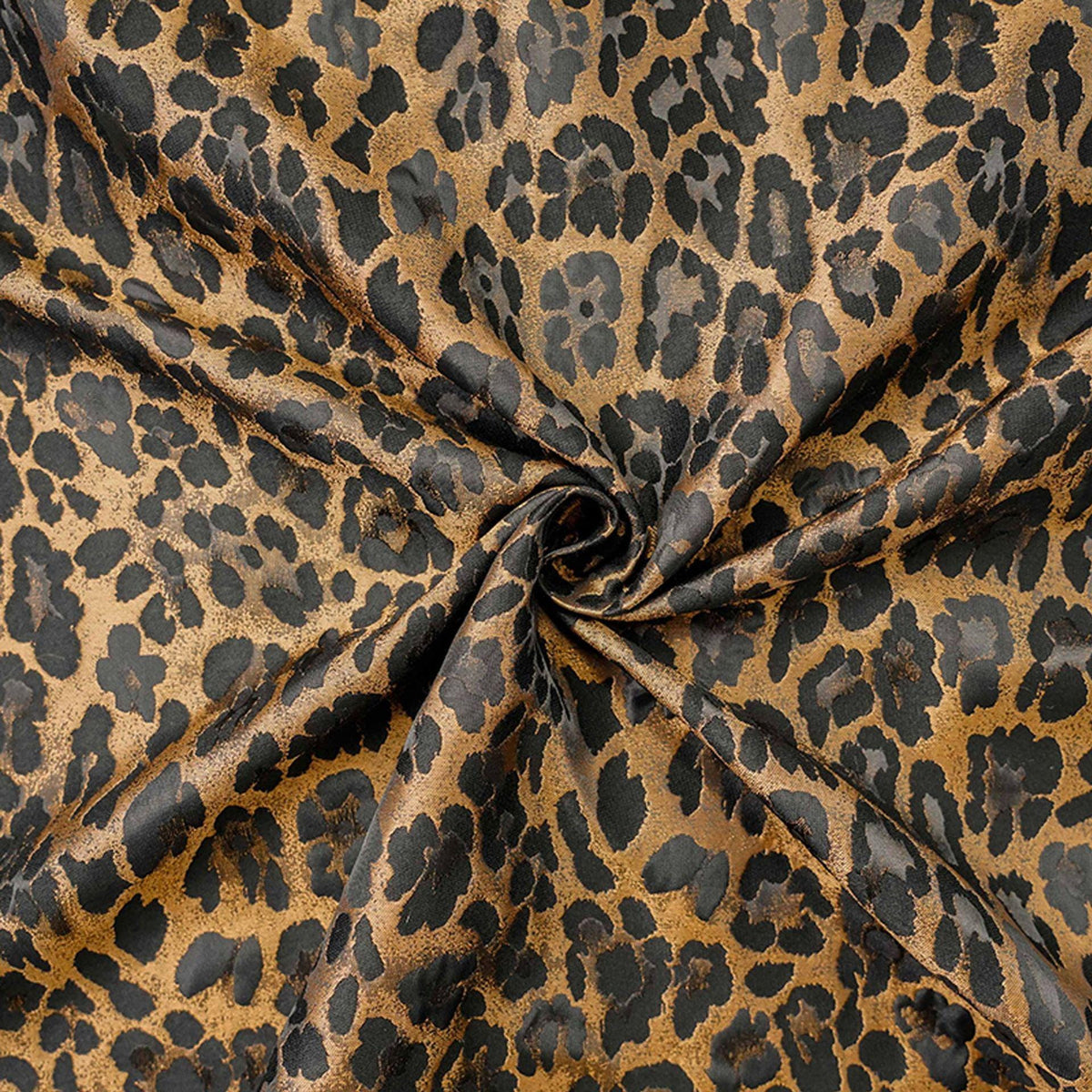 Vintage-Style 3D Leopard Jacquard Fabric, Yarn-Dyed Textured Woven Textile, 2 Colors for Jackets, Dresses, Skirts, Bags and Sewing