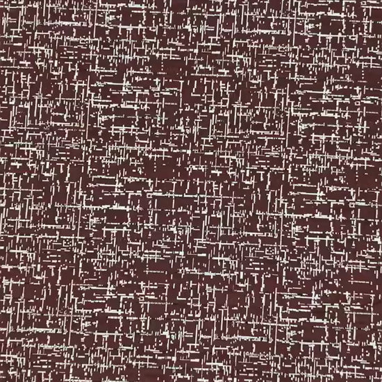 Green Abstract Jacquard Fabric, Cotton Polyester Blend, 59" Wide